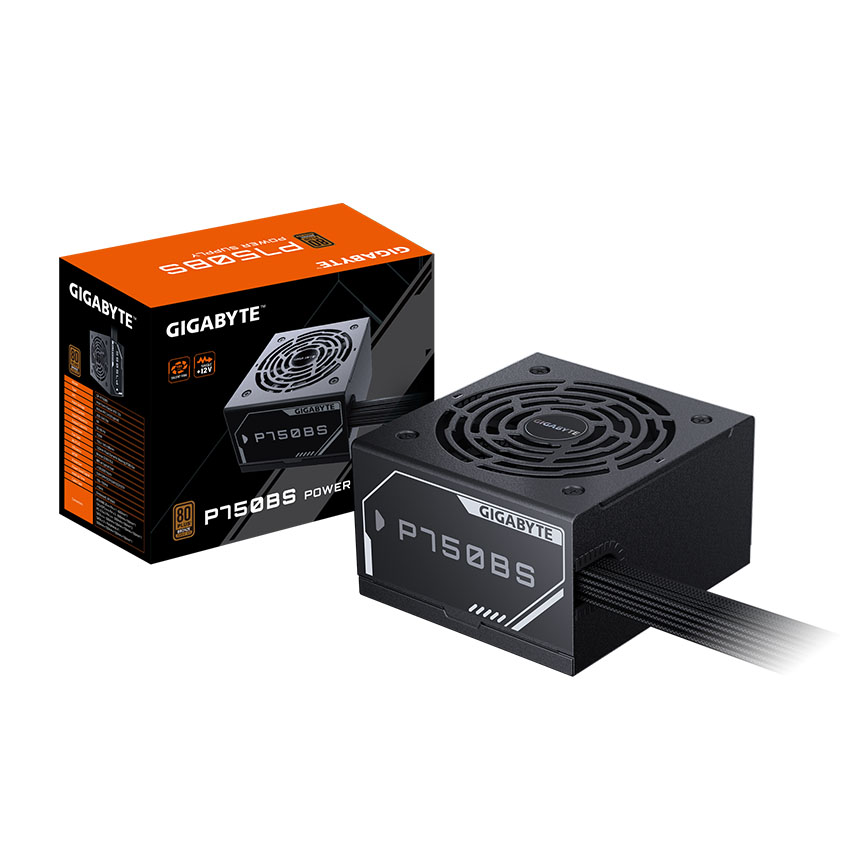 Nguồn máy tính GIGABYTE P750BS 750W (80 Plus Bronze/Màu Đen) 1
