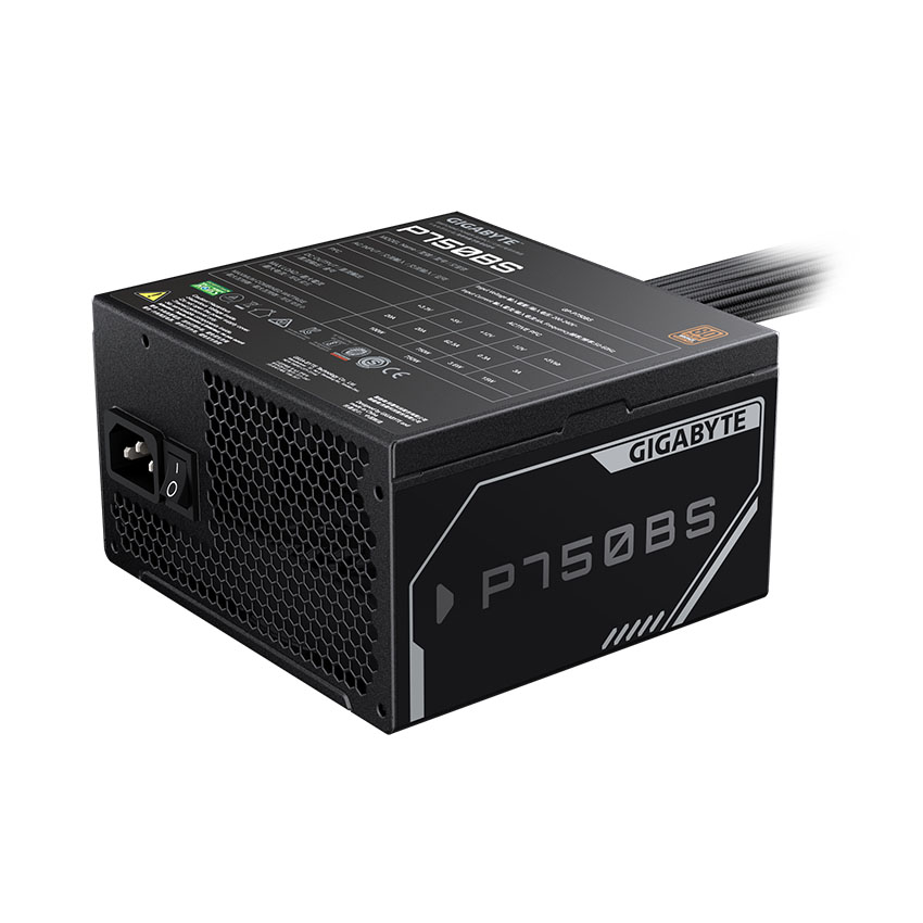 Nguồn máy tính GIGABYTE P750BS 750W (80 Plus Bronze/Màu Đen) 5