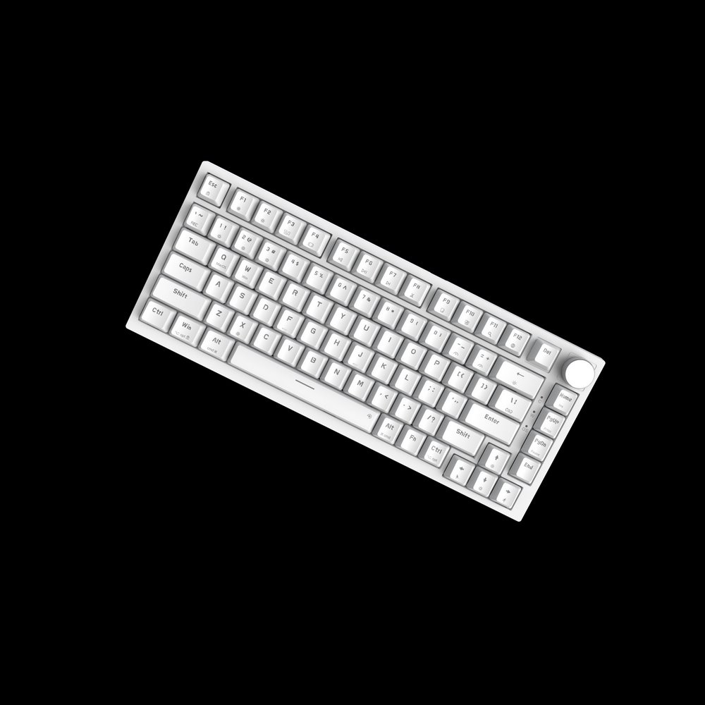 Bàn phím cơ NEWMEN GM326 White Brown switch 10