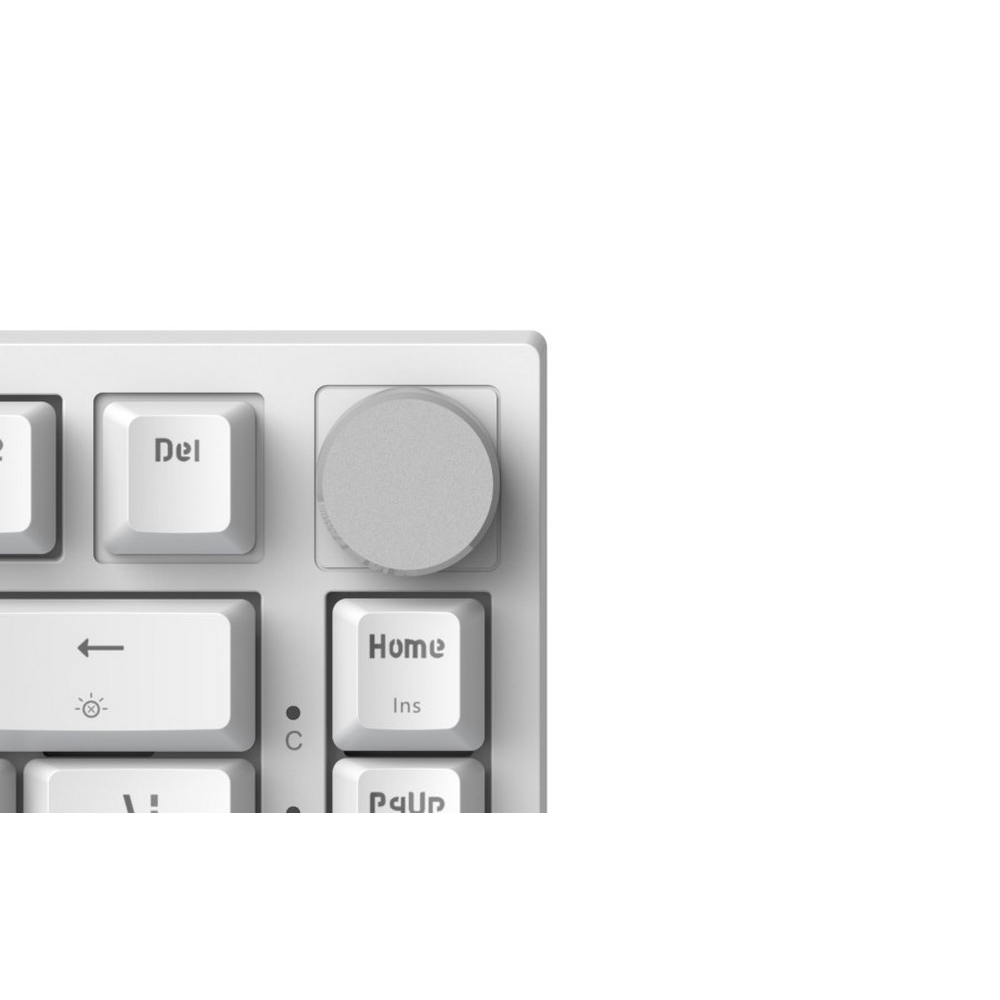 Bàn phím cơ NEWMEN GM326 White Brown switch 5