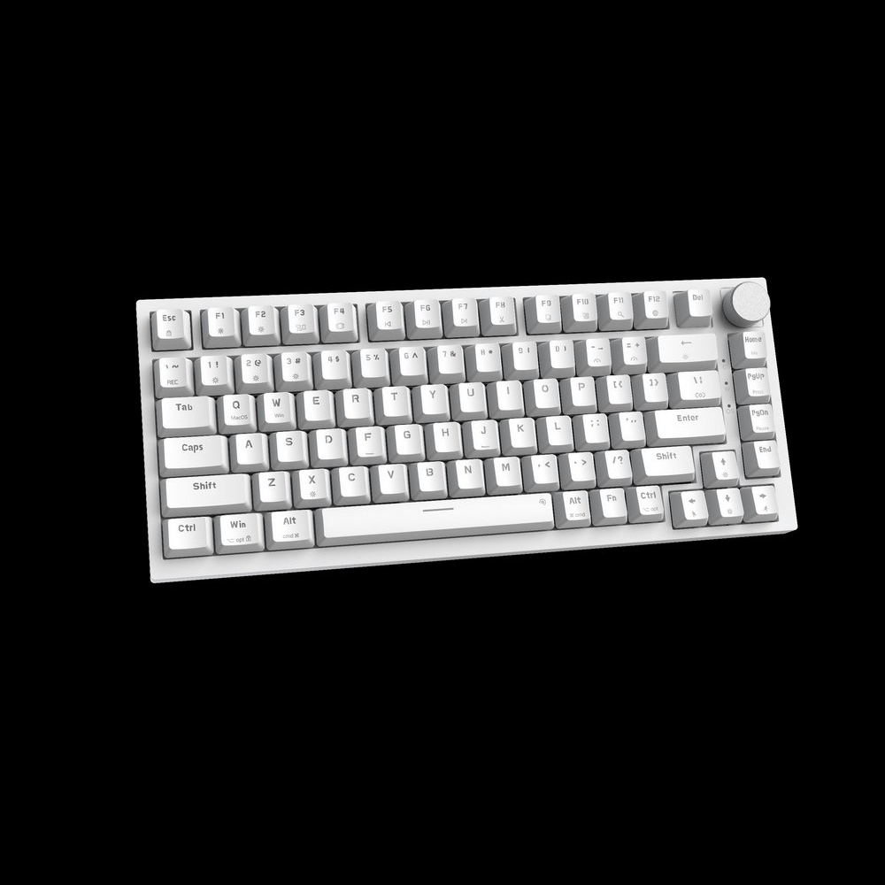 Bàn phím cơ NEWMEN GM326 White Brown switch 7