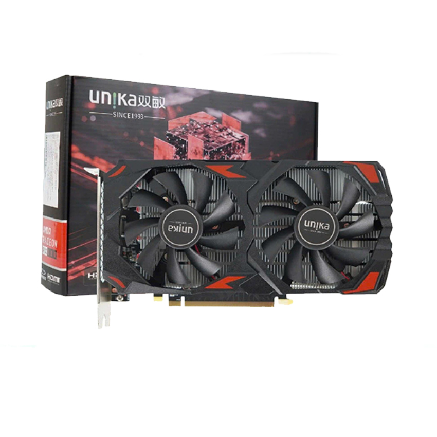 Card màn hình UNIKA RADEON RX 580 SNIPER 8GD5 V2 (Đen/ Trắng) 1