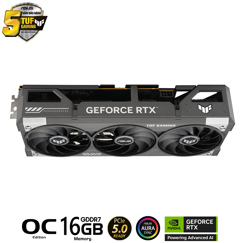 Card màn hình Asus TUF RTX 5060 Ti O16G GAMING 4