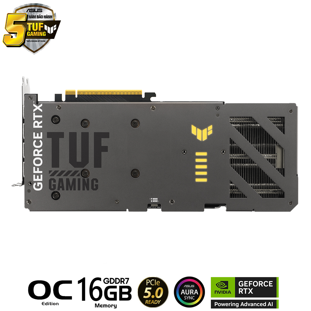 Card màn hình Asus TUF RTX 5060 Ti O16G GAMING 6