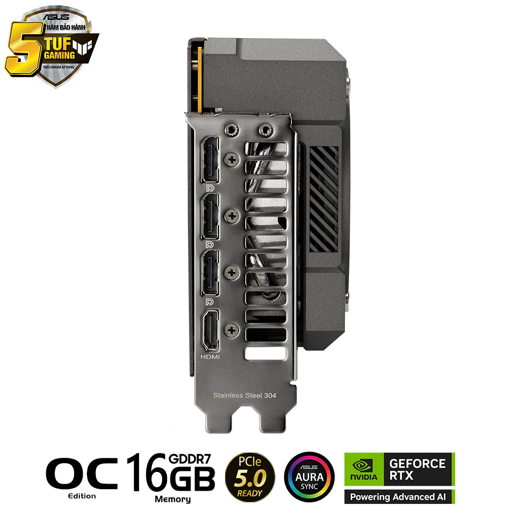 Card màn hình Asus TUF RTX 5060 Ti O16G GAMING 7