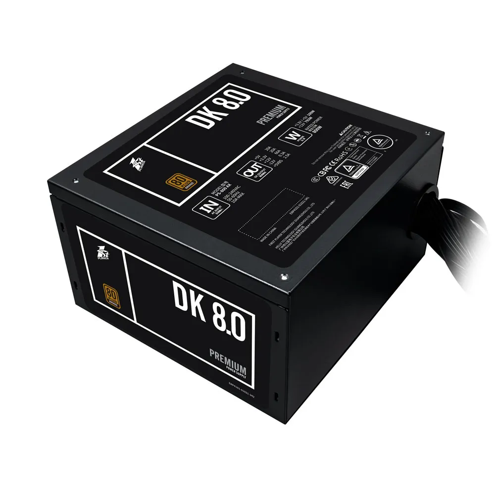 Nguồn máy tính FIRST PLAYER (1STPLAYER) DKPM-BRZ-800 800W ĐEN (80 PLUS BRONZE) 6