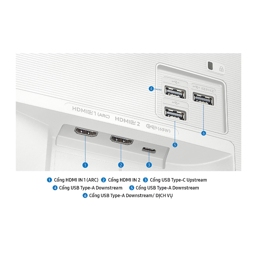 Màn hình thông minh Samsung M7 LS32FM701UEXXV (32 inch | UHD | VA | 60Hz | 4ms | loa) 7