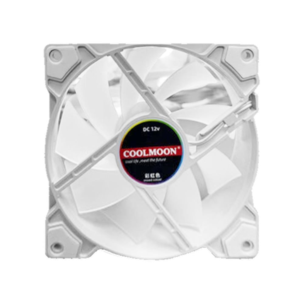 Fan Case CoolMoon K8 Led RGB Trắng 3