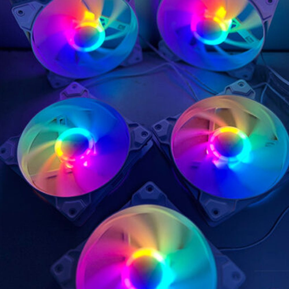 Fan Case CoolMoon K8 Led RGB Trắng 7
