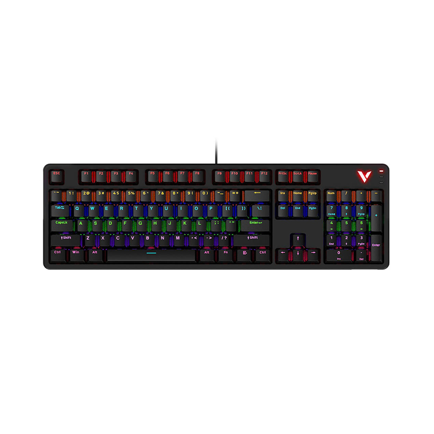 Bàn phím cơ gaming có dây Rapoo V500 Pro V2 Black (Blue Switch) 1