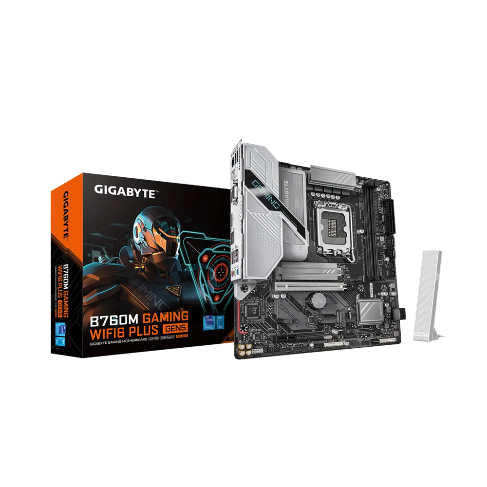 Mainboard Gigabyte B760M GAMING WIFI6 PLUS GEN5 DDR5 (Bluetooth) 4