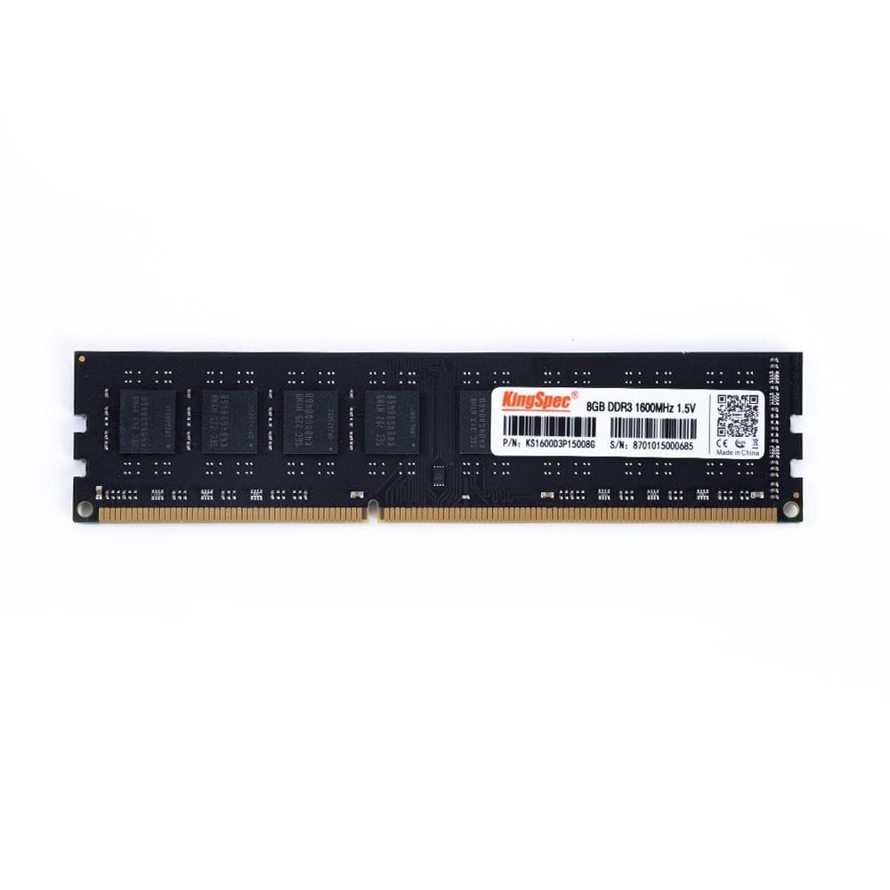 Ram KingSpec 8GB DDR3 Bus 1600MHz 1