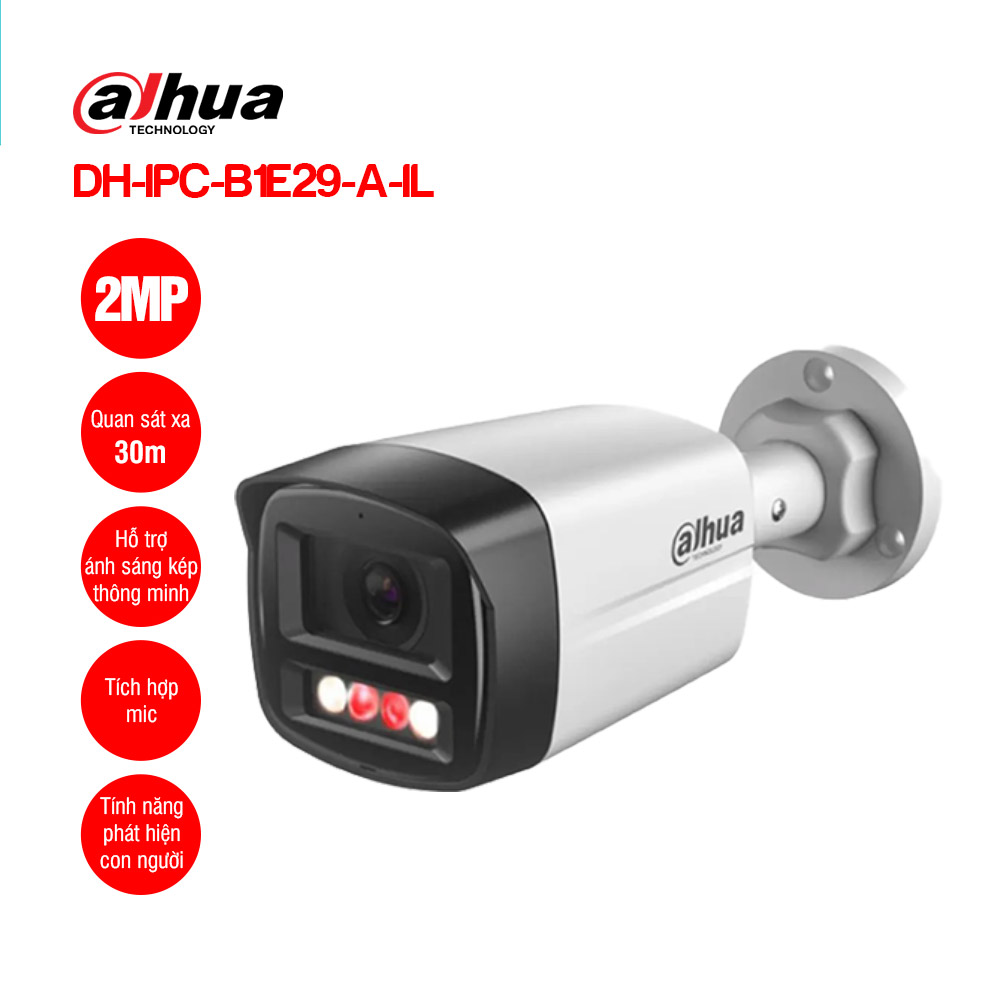 Camera IP 2MP DAHUA DH-IPC-B1E29-A-IL 1