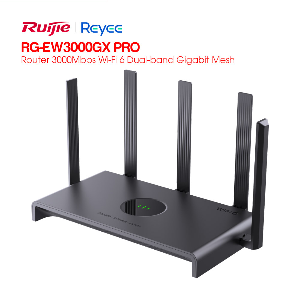 Router Wifi 6 MESH RUIJIE REEYE RG-EW3000GX PRO 1
