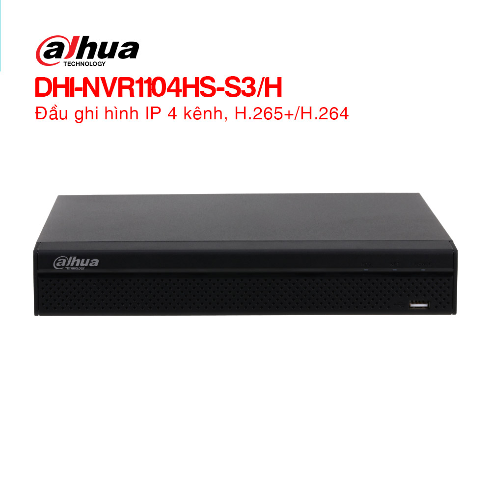 Đầu ghi hình IP 4 kênh Dahua DHI-NVR1104HS-S3/H 1