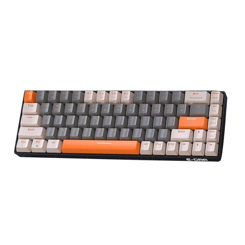 Bàn phím cơ E-DRA EK368L Wireless Beta Yellow switch 1