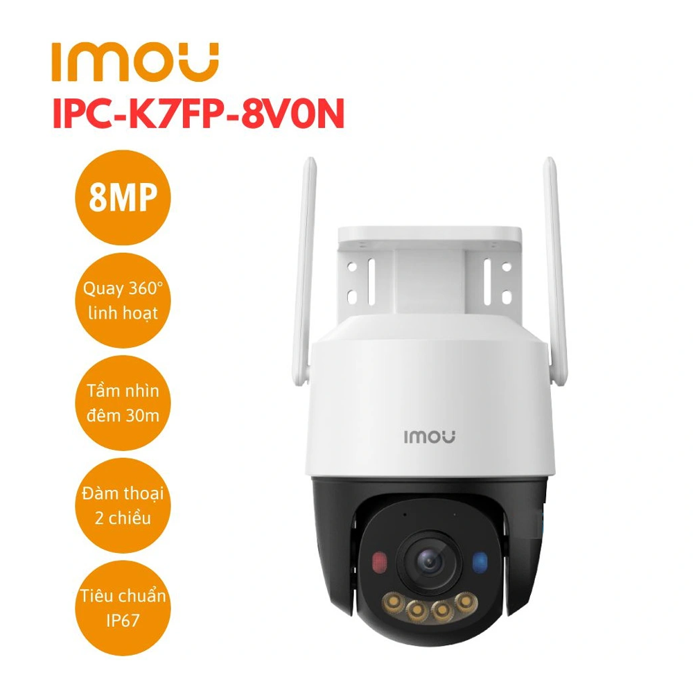 Camera Wifi PT Cruiser SC 8MP IMOU IPC-K7FP-8V0N 1