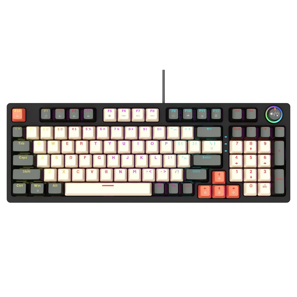 Bàn phím cơ E-DRA EK398 Beta Red switch 1