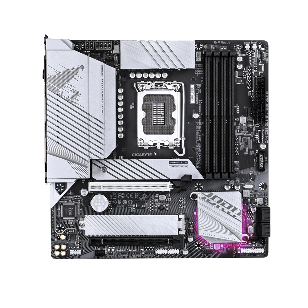 Mainboard Gigabyte B760M Aorus Elite WIFI6E GEN5 DDR5 (Bluetooth) 2