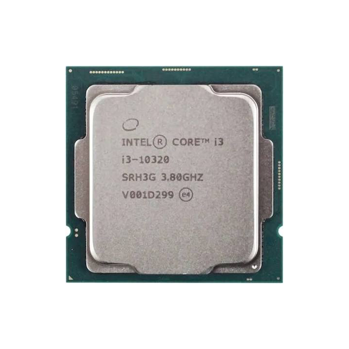 CPU Intel Core i3 10320 Tray (Socket 1200/ Base 3.8Ghz/ Turbo 4.6GHz/ 4 Cores/ 8 Threads) 1