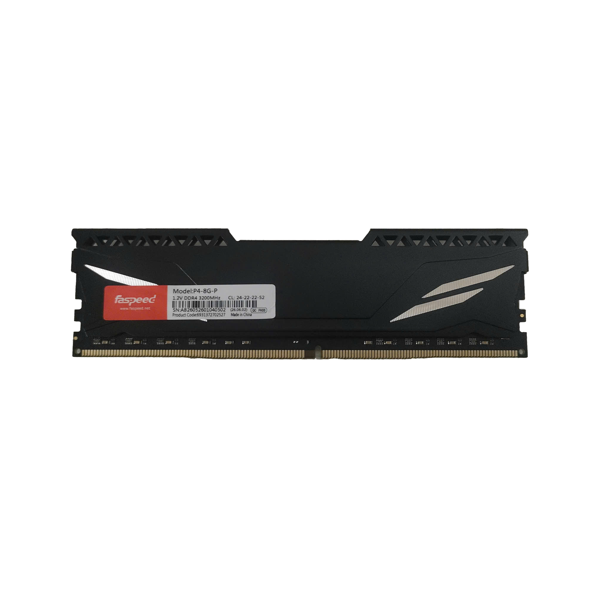 Ram PC Faspeed 8GB DDR4 3200MHz P4-8G-P (có tản nhiệt) 1