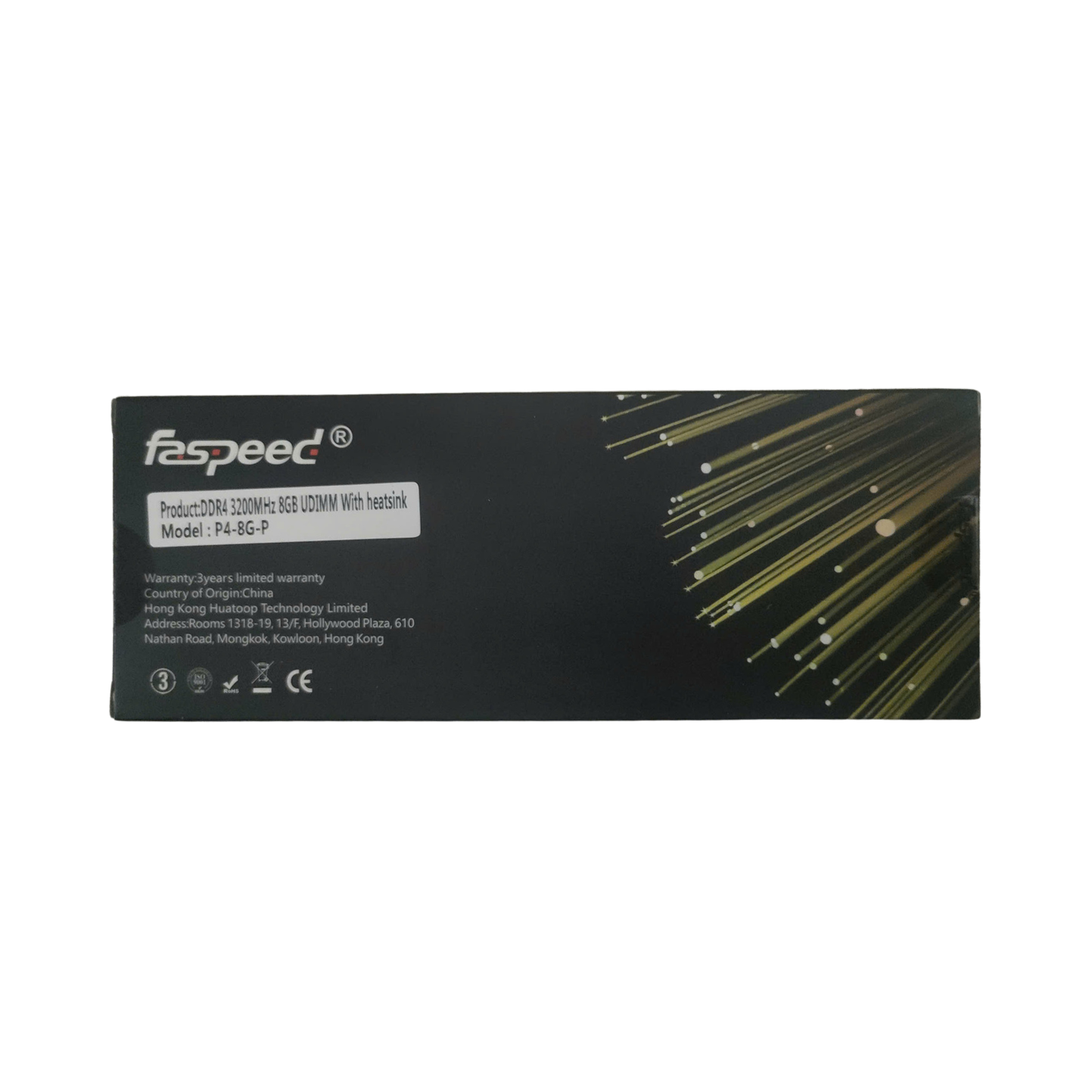 Ram PC Faspeed 8GB DDR4 3200MHz P4-8G-P (có tản nhiệt) 3