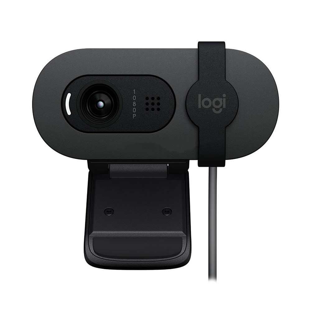 Webcam Logitech Brio 100 Full HD 1080p Than chì - 960-001587 3