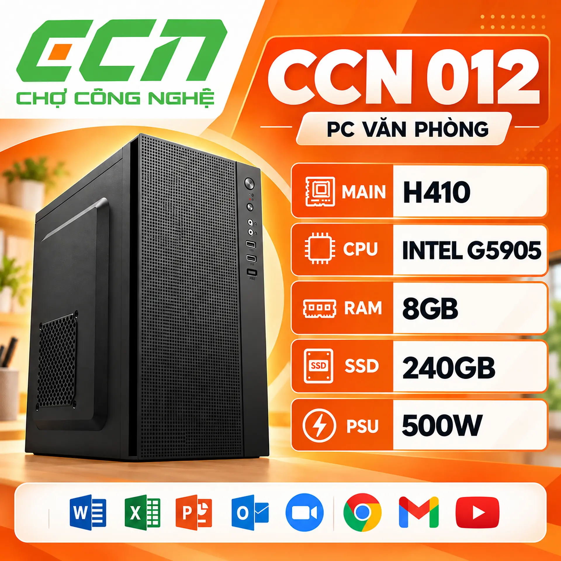 PC Văn phòng CCN 012