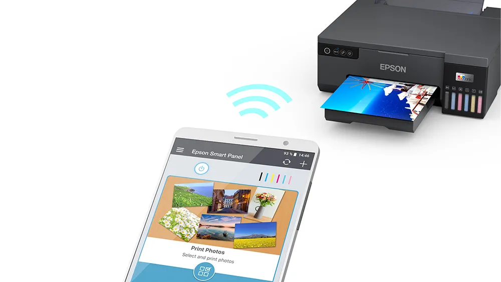 Epson L8050: máy in ảnh 6 màu so với in phun 4 màu